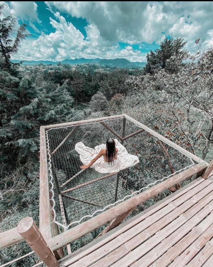 Bleu Hills Glamping Llanogrande Hotell Rionegro Exteriör bild